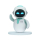 Zabawka edukacyjno-interaktywna Eilik Desktop Companion Robot Blue